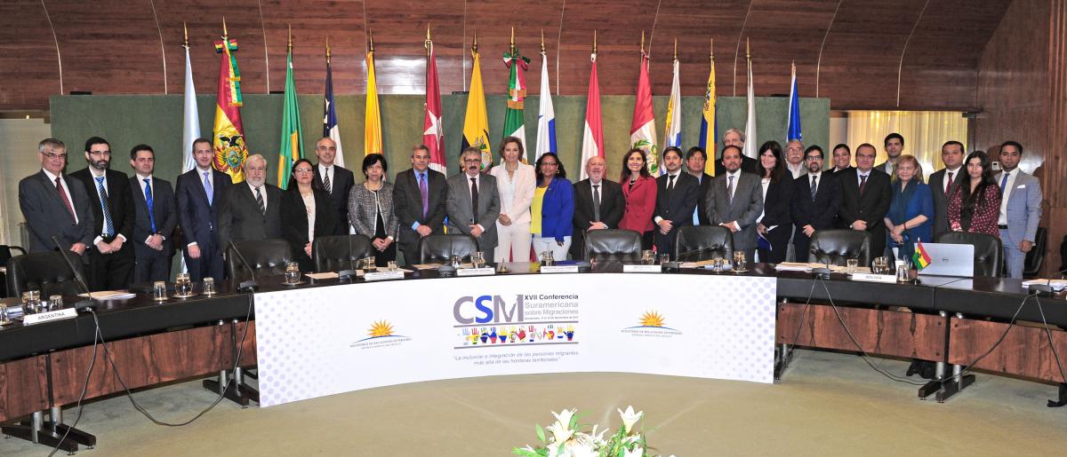 Directora General Adjunta de la OIM destaca la contribución de América del Sur al Pacto Mundial sobre Migración